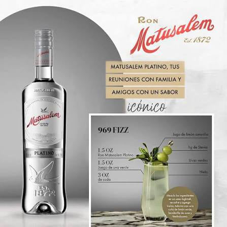 RON MATUSALEM PLATINO 700ML