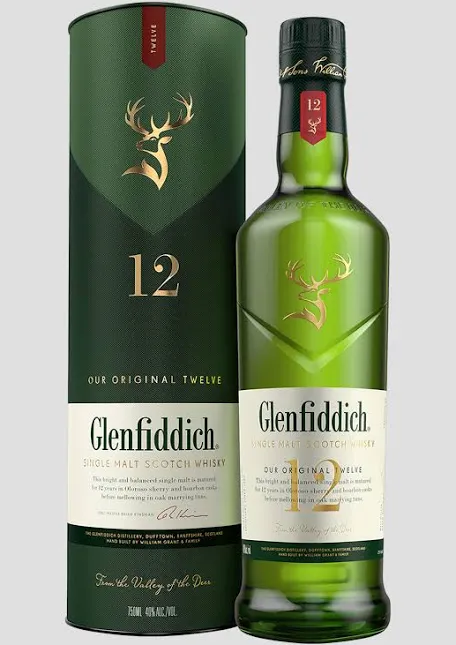 Whisky Glenfiddich 12 Años 750 ml