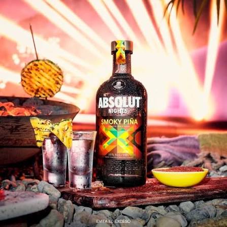 Vodka Absolut Piña 750 ml