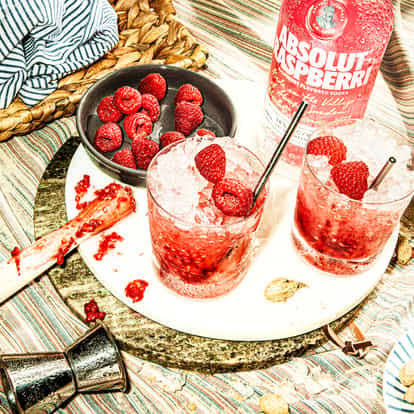 VODKA ABSOLUT RASPBERRY 750ML