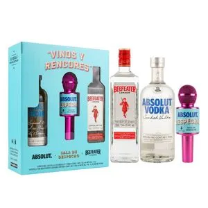 COMBO DESPECHO BEEFEATER Y ABSOLUT 700ML