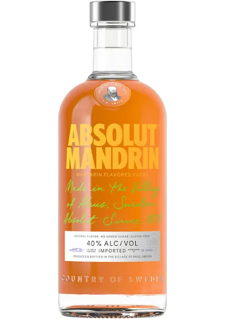VODKA ABSOLUT MANDARINA 750ML