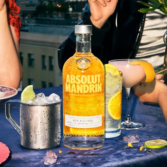 VODKA ABSOLUT MANDARINA 750ML