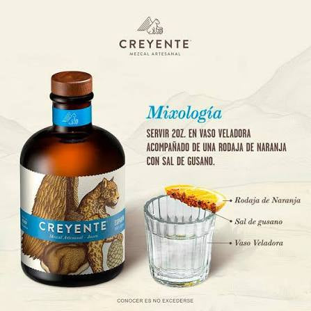 MEZCAL CREYENTE JOVEN ESPADÍN 750ML