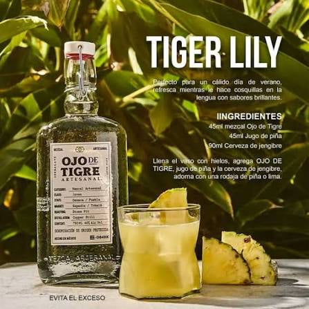 MEZCAL OJO DE TIGRE JOVEN 750ML