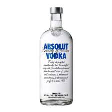 VODKA ABSOLUT AZUL 750ML