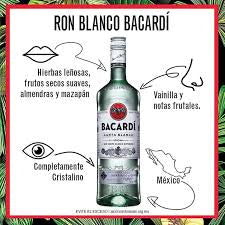 RON BACARDI BLANCO 980ML