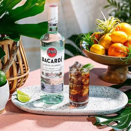 RON BACARDI BLANCO 980ML