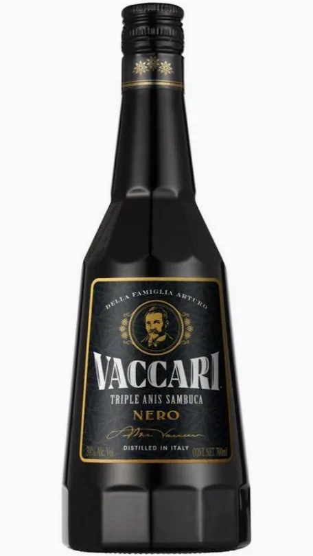 LICOR SAMBUCA VACCARI NERO 750ML