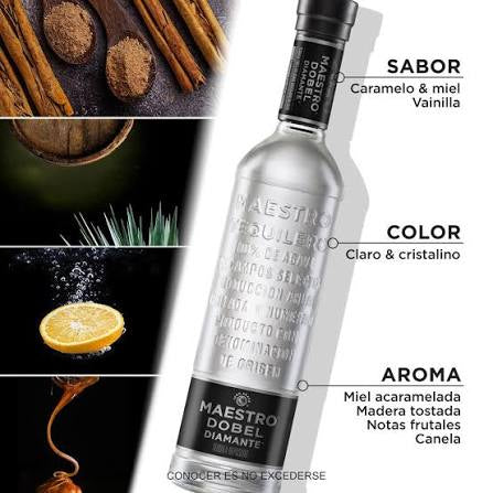 TEQUILA MAESTRO DOBEL DIAMANTE 700ML