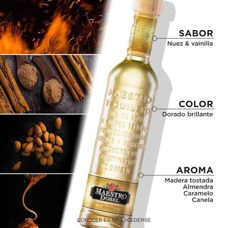 TEQUILA MAESTRO DOBEL REPOSADO 700ML