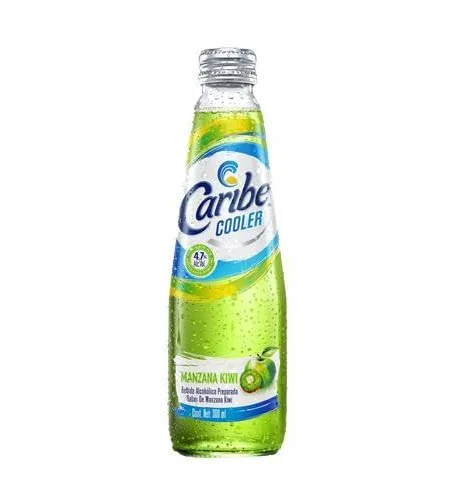Caribe Cooler Manzana-Kiwi 300 ml